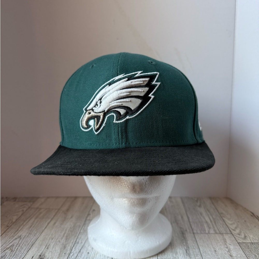 Philadelphia Eagles New Era 59fifty fitted NFL Cap 2tone size-71/4 Hat
